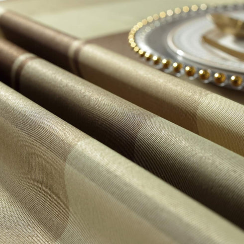 Rectangle Tablecloth Plaid Style Polyester Table Cloth Spillproof Dust-Proof Wrinkle Resistant Heavy Weight Table Cover for Kitchen Dinning Tablet...