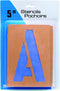 Headline Sign 5in. Stencil Kit, Caps/ Numbers...