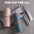 Travel Toothbrush Case Multifunctional Toothpaste Container Case Portable Business Trips Wash Cup Holder Organizer Toothbrushes Towel Storage Box ...