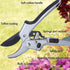 Pruning shears, work 3 times easier, MUSTKING garden clippers (Adjustable - Upgraded - Black)...