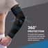 LP SUPPORT 668 Elbow Compression Sleeve Brace - Tennis and Golfer’s Elbow, Tendonitis - For Workouts, Sports & Weightlifting - for Pain Relief Men...