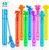 48 PCS Ocean Mini Bubble Wands, 8 Styles, Colors, Party Favors Gifts for Kids, Themed Birthdays, Christmas, Valentine's Day, Carnival,Summer Outdo...