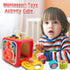 6 in 1 Activity Cube Toys for Baby 18M+, Montessori Educational Learning Fine Motor Skills Toys Gifts for Toddlers Boys Girls Age 2 3 (Red)...