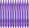 Paper Mate Profile Retractable Ballpoint Pens, Bold Point 1.4mm (12-Pack-Ballpoint, Purple)...