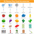 35Pcs Kids Kitchen Toy Accessories, Toddler Pretend Cooking Playset with Play Pots and Pans, Utensils Cookware Toys, Play Food Set, Toy Vegetables...
