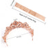 Aprince Birthday Tiara and Crown for Women - Rose Gold Queen Tiara for Wedding, Prom, Party, Halloween...