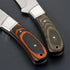 DOOM BLADE 8.27" Fixed Blade Hunting Knife with Sheath,Survival Knife,Bowie Knives,440C Stainless Steel Blade with Wood handle,Multifunction,Full ...