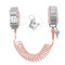 Toddler Harness Walking Leash- Child Anti Lost Wrist Link - Child Safety Harness - Upgrade with Reflective(6.5ft) - for Boys and Girls to Disneyla...