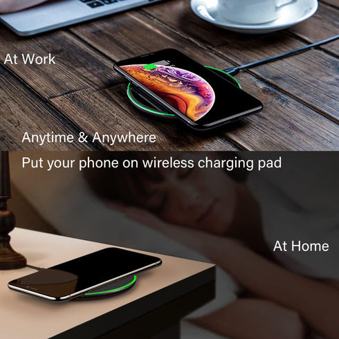 15W Wireless Charger for iPhone 15 14 13 12 11 Pro Max, Samsung Galaxy Note 20, Z Flip, Z Fold, S24 S24+ S23 S23+ S22 S22+ S21 S21+ S20 S20+, LG V...