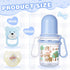 JIZHI 4 Pieces Reborn Baby Doll Accessories, 2 Baby Doll Bottles and 2 Magnetic Pacifier, Baby Doll Pacifier Feeding Bottle Set for Reborn Dolls, ...