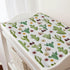 Green Cactus Sun Mountain Changing Pad Cover Desert Cactus Tribal Diaper Changing Table Cover Sheets for Boys Girls Soft Breathable Stretchy Baby ...