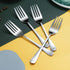 Serving Forks 4 Pieces, Kyraton Serving Fork Cold Meat Fork Stainless Steel Serving Utensils, Serving Set Packing of 4...
