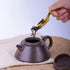 JANKOW Golden Short Handle Tea Scooper for Loose Tea Leaves, 304 Stainless Steel Tea Spoon, Mini Dessert Sugar Teaspoon for Salt Condiments Desser...