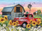 BOMUVI Paint by Number for Adults Beginner Paint by Numbers for Adults Farm Paint by Number Kits Acrylic Painting Paint by Number Kits on Canvas P...