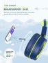 iClever BTH02 Kids Headphones, Kids Wireless Headphones with MIC, 22H Playtime, Bluetooth 5.0 & Stereo Sound, Foldable, Adjustable Headband, Child...