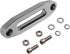 Extreme Max 5600.3096 MAGNA Polished Aluminum Universal ATV / UTV Hawse Fairlead for Synthetic Rope, SILVER...