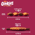 Oinkies Meathouse'n'Veg Tender Ribs Dog Treats with Real Chicken, Duck, Veggies & Peanut Butter Flavor, Highly Digestible and Rawhide-Free, 22 Cou...