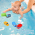 6 PCS Bath Toys for Toddlers, Baby Toys for Babies and Toddlers, Car Bath Toys, Bathtub Toys Pool Toys Bath Toys, Water Squirting Bathtime Play fo...