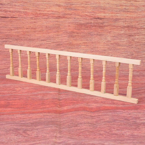 1:12 Wooden Dollhouse Handrail Dollhouse Mini Simulation Dollhouse Handrail Furniture, Doll House Wooden Furniture Decoration Accessory...