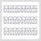 88 Pcs Bulletin Board Borders 101 Ft Black and White Dots Classroom Borders for Bulletin Board Squiggles and Dots Border Trim with 15 Sheet Glue P...