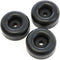Red Hound Auto 3 Rubber Bumpers for Trailer Compatible with Ramp Door Truck 2.5 Inches Round Replacement Cargo Stop...