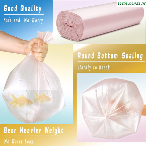 2 – 2.6 Gallon Trash Bags, Small Garbage Bag 2 – 2.6 Gallon 10 Liter, 150 Count...