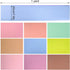 9Pcs Felt Fabric Sheets 36" x 8" Craft Felt Squares 1mm Thick Non-Woven Felt Sheets for Craft, Christmas Ornaments, School Projects, Festival Deco...