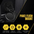 TNP USB 3.0 Flush Mount Cable w/Buckle, Dashboard Panel Dash Mount 1 Port USB Socket Plug Jack Connector Extension Wire Cord Water Resistant Male ...