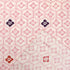 HAMAMONYO Furoshiki(35.5 in.) 'Flower Crest & Hexagonal Pattern'...