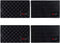 Sticky Dash Pad (4 Pack), Removable and Traceless Car Dashboard Mat with Heat Resistant, Sticky Non-Slip Dashboard Gel Pad for Cell Phone, Sunglas...