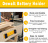5 Pack Battery Holder for Dewalt 20V Battery,Battery Holder Fit for DCB200 DCB201 DCB202 DCB203 DCB204 with 20 Screws No Battery...