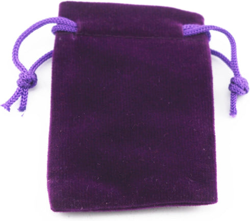 AEAOA Gift Bags, Pack of 25 Pieces 2.8" X 2" Velvet Drawstring Jewelry Pouches, for Candy, Pins, Jewelry, Treats, Birthday Party Favors (Purple)...