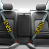 JEOCODY Sunflower Cow Print Seat Belt Shoulder Pad for More Comfortable Driving, Car, Truck, SUV, Airplane,Carmera Backpack Straps 2 Packs...