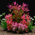 Fish Tank Accessories Green Plants ?Pink and Green Fish Tank Decorations, Aquarium Decor Plastic Plants,Small Aquarium Decorations Kit...