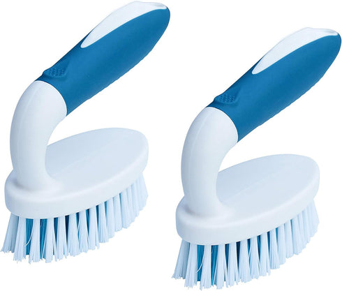 PHYEX 2-Pack Small Cleaning Brushes, Cleaning Carpet, Floor, Bathroom, Kitchenware...