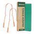RONAVO Copper Tongue Scraper for Adults (2 Pack), 100% Pure Copper, Naturally Anti-Microbial, Banishes Bad Breath and Maintains Oral Hygiene, Tong...