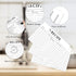 100 Count Recipe Cards, Recipe Cards 3x5 White, 3x5 Recipe Cards Double Sided, Blank Recipe Cards for Bridal Shower and Wedding...