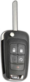 KeylessOption Key Fob Replacement for 2010 2011 2012 2013 2014 2015 2016 2017 2018 2019 GMC Terrian Buick Encore Chevrolet Impala Sonic Remote, 4-...