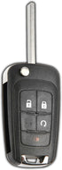 KeylessOption Key Fob Replacement for 2010 2011 2012 2013 2014 2015 2016 2017 2018 2019 GMC Terrian Buick Encore Chevrolet Impala Sonic Remote, 4-...