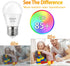 LED Bulb 3W Equivalent 25 Watt Light Bulbs?120V Ceiling Fan Light Bulbs Table Lamp Bulb Warm White 2700K LED Energy Saving Bulb E26 Base, Suitable...