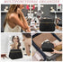 RAINSMORE Travel Makeup Bag Large Make Up Bag Waterproof Cosmetic Bag with Separate Brushes Slot Toiletry Bag for Women Portable Cosmetic Case Pou...