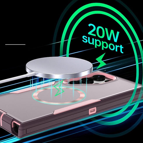 Designed for Samsung Galaxy S23 Ultra Case,Magnetic,Drop Protection Heavy Duty,Compatible with MagSafe,Dustproof,No Fading, No Yellowing,for Men W...