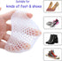 5 Pairs Ball of Foot Cushions, Soft Gel Metatarsal Pads Women Men for Pain Relief, Calluses, Bunions, Corns, Morton Neuromas, Fit for Heels & Shoe...