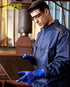 PACIFIC PPE 2 Pack Safety Glasses, Anti-fog, Scratch Resistant Clear Wraparound Lenses and No-Slip Grips, Adjustable, Lab Goggles...