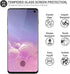 Olixar Screen Protector for Samsung Galaxy S10, Tempered Glass - Reliable Protection, Supports Device Features - Full Video Installation Guide......