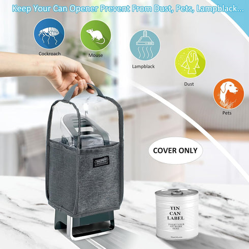 BAGSRPITE Can Opener Cover, Can Covers Compatible with Hamilton Beach Electric Can Opener for Kitchen and Cuisinart CCO-50BKN,POHL SCHMITT Electri...