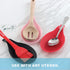 Silicone Spoon Rest for Kitchen Spoon Holder - Pink...