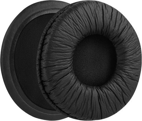 Geekria QuickFit Leatherette Replacement Ear Pads for Sony MDR-V500DJ, MDR-V500, WH-CH520 Headphones, Repair Parts (Black)...
