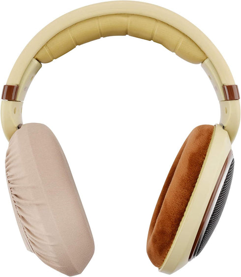Geekria 2 Pairs Flex Fabric Headphone Covers - Product Safety Certified - Washable & Stretchable Sanitary Protectors for Over-Ear Headsets, Sweat ...