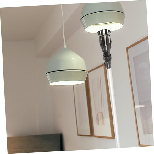 1 Set LED Bulb Changer high Ceiling with Pole Bulb Changer for Light Bulbs Bulb Changer for Flood Light Bulbs 4 Piece Set Removal Tool Ceiling Lig...